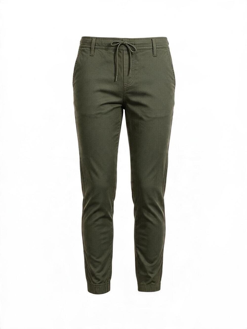 Caliville Men's Army Green Jogger Pants XL NWT Elastic Cuff Stretch Cotton Blend